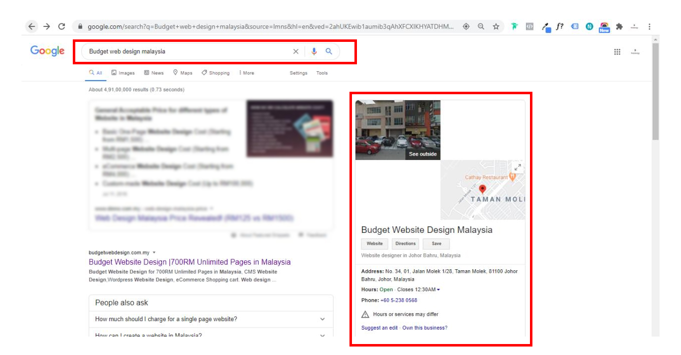 Google-Business-Page
